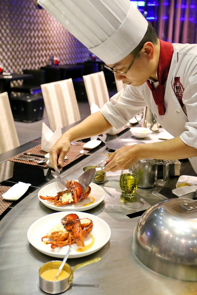 2011精緻鐵板料理，大直美食，大直鐵板燒，鐵板燒桌邊表演，
