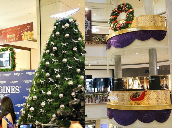 聖誕節,聖誕樹,信義商圈,貴婦百貨，聖誕裝飾，