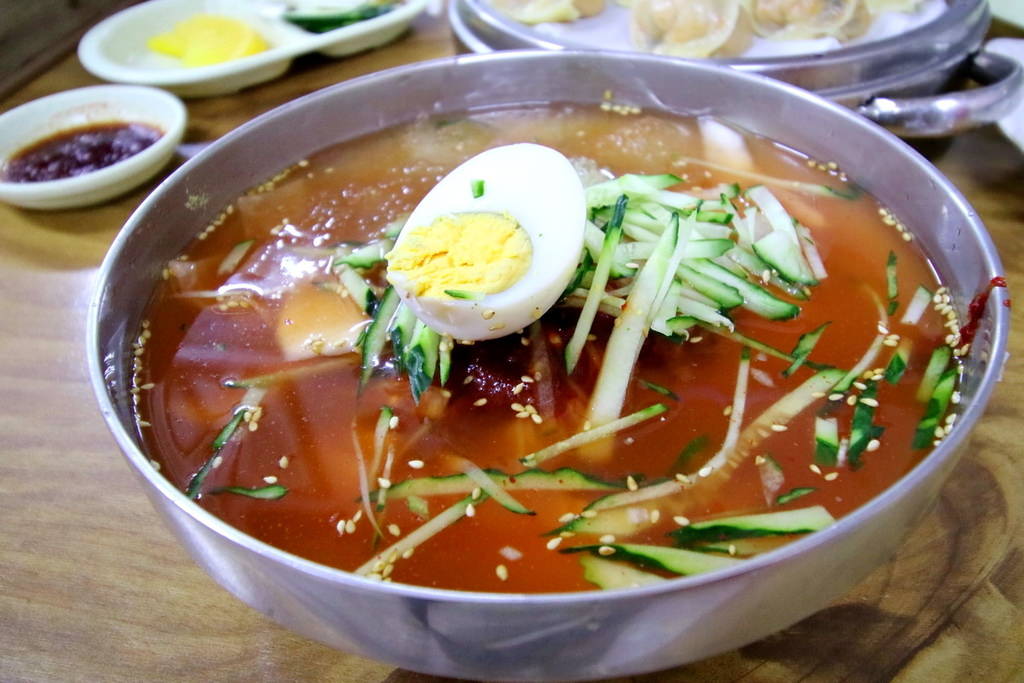 韓國自由行，釜山必吃，韓國冷麵，